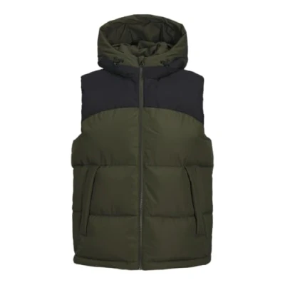 Abbildung von Jack &amp; Jones Jcoaero Weste, Herren, Größe: Large, Forest night