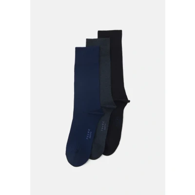 Abbildung von Falke Happy Giftbox 3Pack Socken, Herren, Größe: 39 42, Blue/dark blue