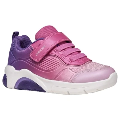 Abbildung von Geox J FADINLIGHT Girl C Sneaker, Violet/Fuchsia, 35 EU