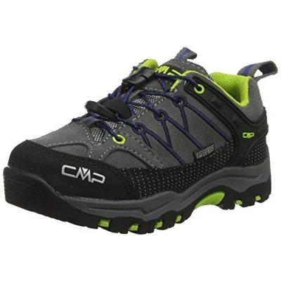 Abbildung von CMP Unisex Kinder Kids Rigel Low Shoes Wp Trekking Wanderhalbschuhe, Graffite Marine, 35 EU