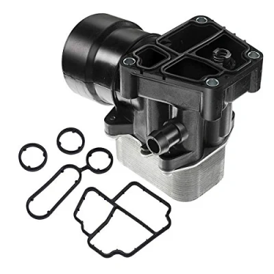 Abbildung von Frankberg Ölfiltergehäuse Ölfilter + Ölkühler für A1 A3 Altea Leon Rapid Yeti Beetle Golf J e t a P s 2004 2019 03L115389B