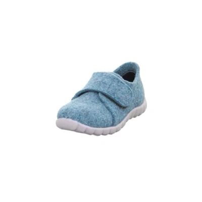 Abbildung von Superfit Jungen Happy Hausschuh, Blau 8000, 30 EU