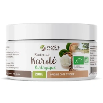 Abbildung von Bio Sheabutter AB 200 g Lebensmittelqualität 100% pflanzlich