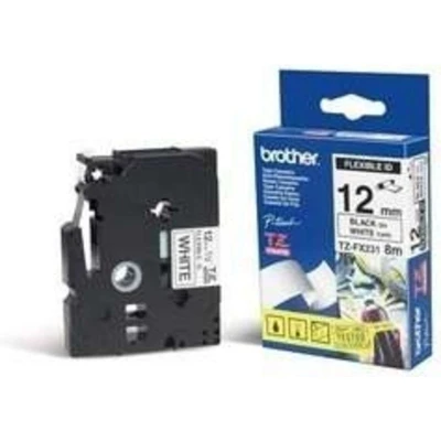 Abbildung von Brother TZE FX231 Etiketten, Schwarz
