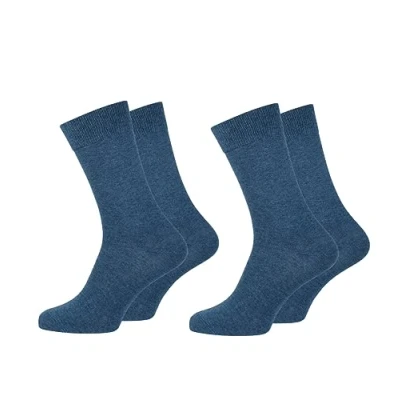 Abbildung von Nur Der 2er Pack Baumwolle Business Socken Herren, schwarz, 42