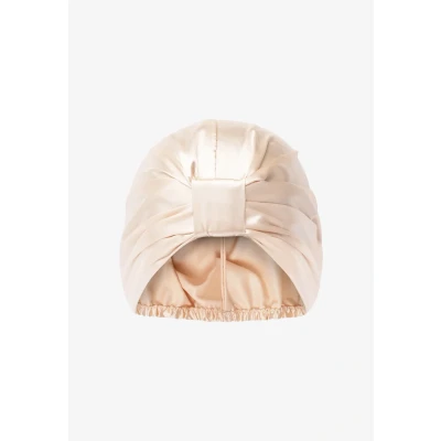 Abbildung von GLOV Antifrizz Satin HAIR Bonnet Protecting Sleep CAP Haarstylingaccessoires, Damen, Größe: One Size, Champagne