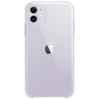 Abbildung von Apple iPhone 11 Hülle Kunststoff Original Hard Case/Backcover Handyhülle Transparent