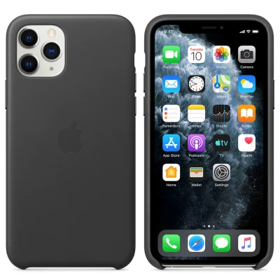 Abbildung von Apple Leather Case iPhone 11 Pro ✅ Original bei SB Supply! MWYE2ZM/A