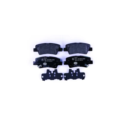 Abbildung von HELLA 8DB 355 020 371 Bremsbelagsatz mit akustischer Verschleißwarnung KIA: Optima / K5, SSANGYONG: Korando IV Off Road, Tivoli Road