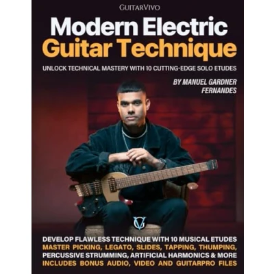 Abbildung von Modern Electric Guitar Technique: Unlock Technical Mastery with 10 Cutting Edge Solo Etudes