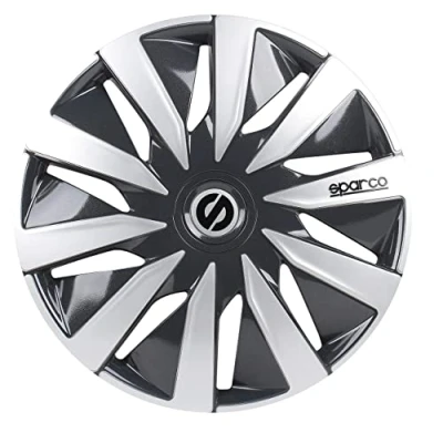 Abbildung von SPARCO Lazio SPC1491GRSV Radblenden 14Zoll grau/silber