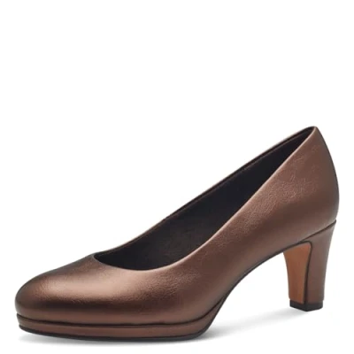 Abbildung von Marco Tozzi Pumps, Damen, Größe: 40, Bronce Schuhe