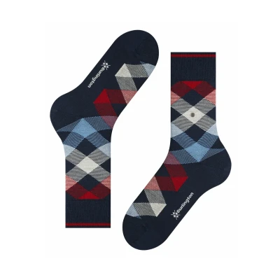 Abbildung von Burlington Newcastle Onesize Socken, Herren, Größe: 40/46, Marine