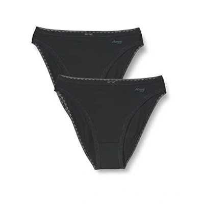 Abbildung von sloggi Damen GO Tai C2P, BLACK, L