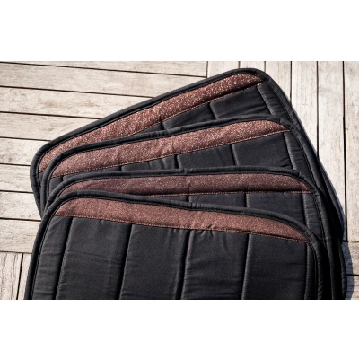 Abbildung von HB Ruitersport Unterlappen Mahonie Glitter One Size