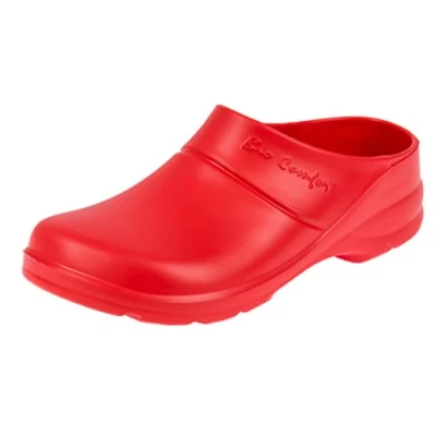 Abbildung von LEMIGO leichte Eva Clogs Gartenclogs Gartenschuhe Bio Comfort (43, rot)