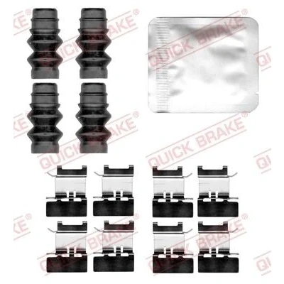 Abbildung von QUICK BRAKE 109 0120 Zubehörsatz, Scheibenbremsbelag VOLKSWAGEN: Transporter 6, Amarok Platform / Chassis