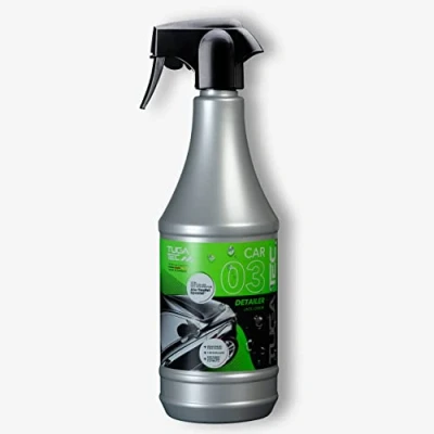 Abbildung von Tuga Tec® 03 Detailer Auto Lackreiniger 1000 ml Tiefenglanz &amp; Wasserabperl Effekt Hält was es verspricht Schnelle Reinigung und Lackpflege für Motorrad Made in Germany