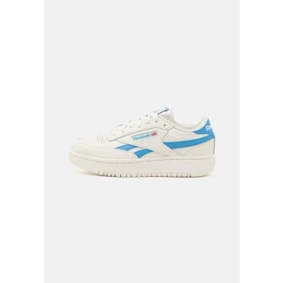 Abbildung von Reebok Classic CLUB C Double Revenge Sneaker low, Damen, Größe: 35, Chalk/essential blue Leder und lederimitat