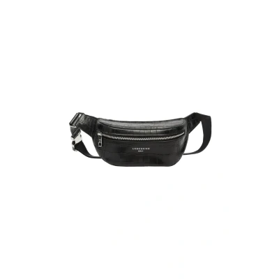 Abbildung von Liebeskind Berlin Kroko Chudy Gürteltasche, Damen, Größe: One Size, Schwarz