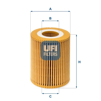 Abbildung von UFI Filters 25.085.00 Ölfilter Wechselfilter