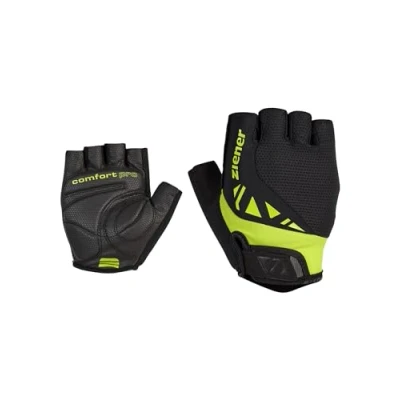 Abbildung von Ziener Herren CLAASS Fahrrad /Mountainbike /Radsport Handschuhe Kurzfinger atmungsaktiv/dämpfend, Lime Green, 8