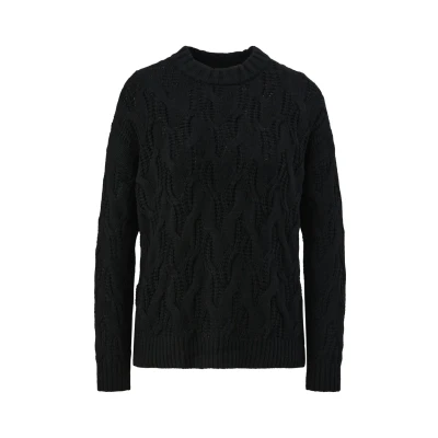 Abbildung von s.Oliver Strickpullover, Damen, Größe: 32, Schwarz