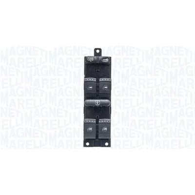 Abbildung von MAGNETI MARELLI 000050980010 Schalter, Fensterheber vorne links VOLKSWAGEN: Golf 4 Variant, 4, Bora Saloon