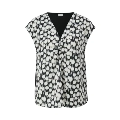 Abbildung von s.Oliver Damen 2138572 T Shirt, schwarzweiß, 34