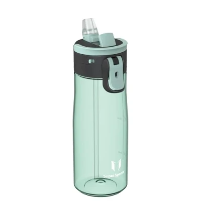 Abbildung von Sparrow Trinkflasche TouchFlow Tritan Wasserflasche 750ml BPA frei Sportflasche Auslaufsicher Trinkflaschen mit Strohhalm für Sport, Outdoor Leicht, Nachhaltig