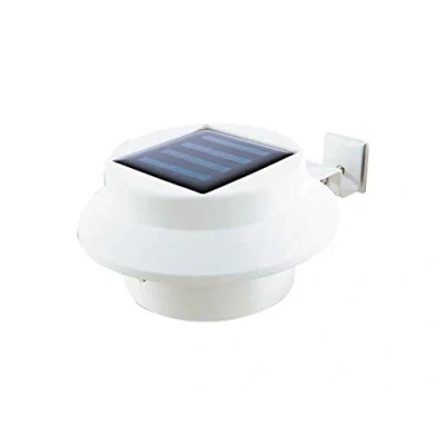 Abbildung von EASYmaxx Solar Leuchte für Dachrinne 3er Set mit Tageslichtsensor, kabellos [weiß]