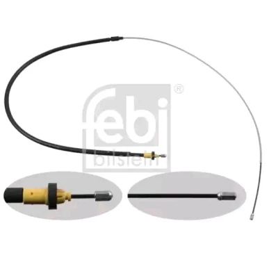 Abbildung von FEBI BILSTEIN 49626 Handbremsseil hinten links, rechts 1796 PEUGEOT: 207 SW, 208 I Hatchback, Hatchback