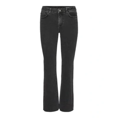 Abbildung von VERO MODA Damen Vmsheila Mr Kick Flared Vi2168 Ausgestellte Jeans, Dark Grey Denim, 28W / 30L EU