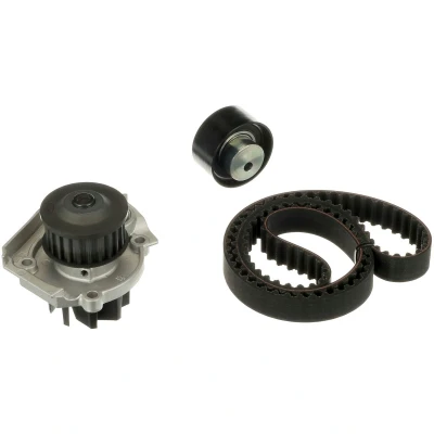 Abbildung von GATES KP15673XS Wasserpumpe + Zahnriemensatz ABARTH: 500 / 595 695 Hatchback, 500C 595C 695C Convertible, FIAT: 500L, 124 Spider