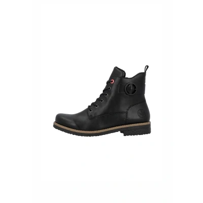 Abbildung von Rieker Schnürstiefelette, Damen, Größe: 41, Schwarz Schuhe