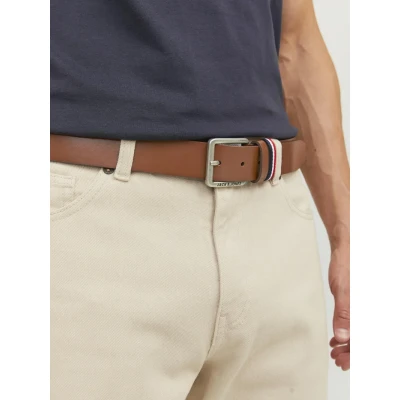 Abbildung von Jack &amp; Jones Jacespo BELT Gürtel, Herren, Größe: 80, Cognac