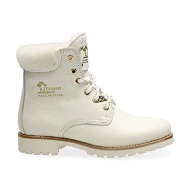 Abbildung von Panama Jack Damen 03 Igloo Trav Combat Boot, Blanco, 36 EU