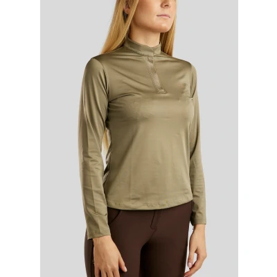 Abbildung von Montar FW&#039;24 Polo Briella Rosegold Long Sleeve