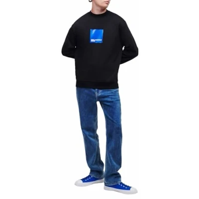 Abbildung von Karl Lagerfeld Jeans Regular LOGO Sweatshirt, Herren, Größe: XL, Black