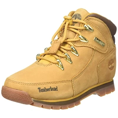 Abbildung von Timberland Jungen Unisex Kinder Euro Rock (Toddler) Chukka/Mid, Wheat Nubuck, 24 EU