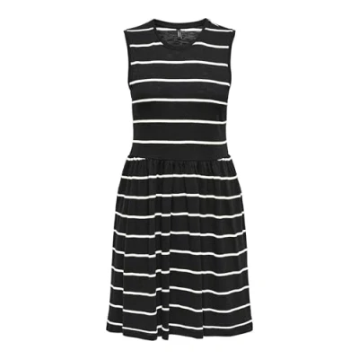 Abbildung von ONLY Minikleid »ONLSUMMER S/L O NECK DRESS JRS«