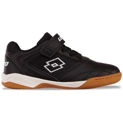 Abbildung von Lotto Unisex Kinder Whizzer Sneaker, Black White, 27 EU