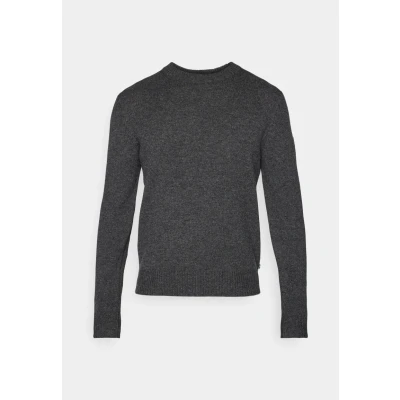 Abbildung von Fjallraven Mens Övik Round Neck Sweater M Sweatshirt, Dark Grey, XXL