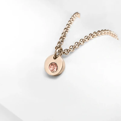 Abbildung von Ponytail&amp;Co Anhänger Pfirsich Mini Roségold