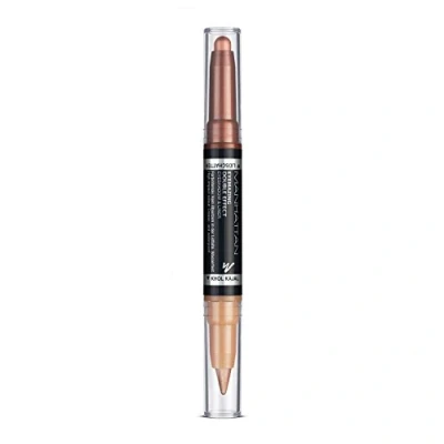 Abbildung von Manhattan Cosmetics Eyemazing Double Effect Eyeshadow &amp; Liner Lidschatten, Damen, Größe: 1.6 g, 003 bohemian bronze