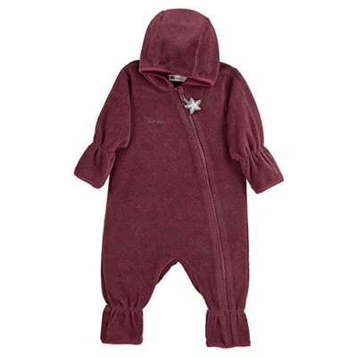 Abbildung von Sterntaler Unisex Kinder Overall Baby Fleece Overall, Dunkelrot, 74