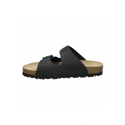 Abbildung von Josef Seibel Hermine Pantolette flach, Damen, Größe: 39, Schwarz Schuhe