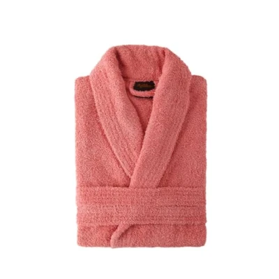 Abbildung von Top Towel Elegant Bademantel für Damen und Herren 100% Baumwolle, 500 g/m² Option mit oder ohne Kapuze Weich saugfähig Dusche, Spa Pool