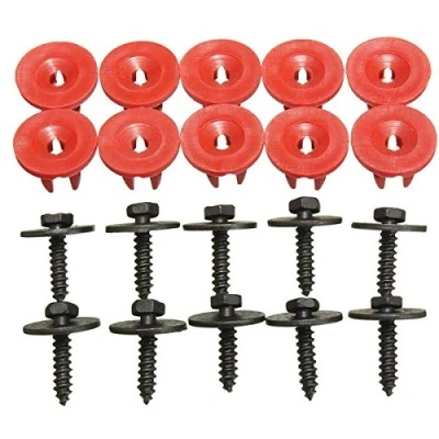 Abbildung von C FUNN 20X Motor Unterdeckendeckel Clips Schrauben Bodenschild Schutz Kompatibel mit Ford Focus Max