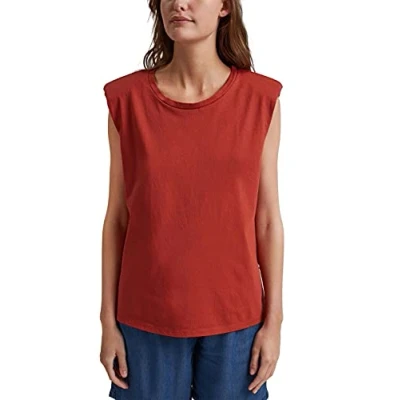 Abbildung von ESPRIT Damen 041EO1K320 T Shirt, 805/TERRACOTTA, M